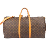 Louis Vuitton Canvas Monogram Keepall 60 Bandouliere