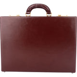 Cartier Bordeaux Leather Briefcase