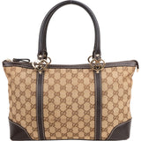 Gucci GG Monogram Heart Handbag