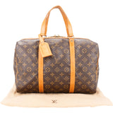 Louis Vuitton Canvas Monogram Sac Souple 35 Handbag