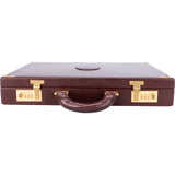 Cartier Bordeaux Leather Briefcase