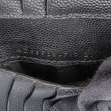 Saint Laurent Caviar Petroleum Jungle Print Wallet