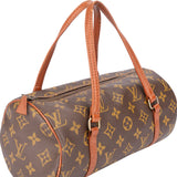 Louis Vuitton Canvas Monogram Papillon Handbag