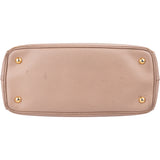 Prada Pink Saffiano Lux Leather Galleria Handbag