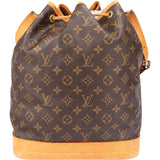 Louis Vuitton Canvas Monogram Sac Noe Grande Shoulder Bag