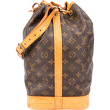 Louis Vuitton Canvas Monogram Sac Noe Grande Shoulder Bag
