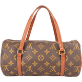 Louis Vuitton Canvas Monogram Papillon Handbag