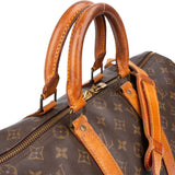 Louis Vuitton Canvas Monogram Keepall 45 Bandouliere