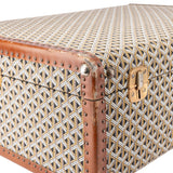 Goyard Goyardine Monogram Trunk 70