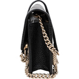 Gucci Leather GG Wallet On Chain Crossbody Bag