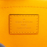 Louis Vuitton Yellow Epi Leather Neverfull Pochette Accessoire Clutch