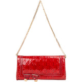 Gucci Patent Leather GG Monogram Shoulder Bag