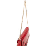 Gucci Patent Leather GG Monogram Shoulder Bag