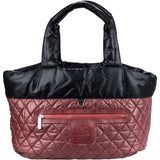 Chanel Black Cocoon Puffer Shopper Bag