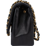 Chanel Quilted Lambskin 24K Gold Single Flap Crossbody Bag