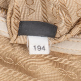 Prada Blue Jacquard City Shoulder Bag