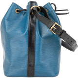 Louis Vuitton Bleu Bicolor Epi Leather Sac Noe Petit Shoulder Bag