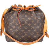 Louis Vuitton Canvas Monogram Sac Noe Petit Shoulder Bag