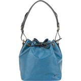 Louis Vuitton Bleu Bicolor Epi Leather Sac Noe Petit Shoulder Bag