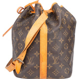 Louis Vuitton Canvas Monogram Sac Noe Petit Shoulder Bag