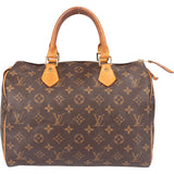 Louis Vuitton Vuitton Canvas Monogram Speedy 30 Handbag