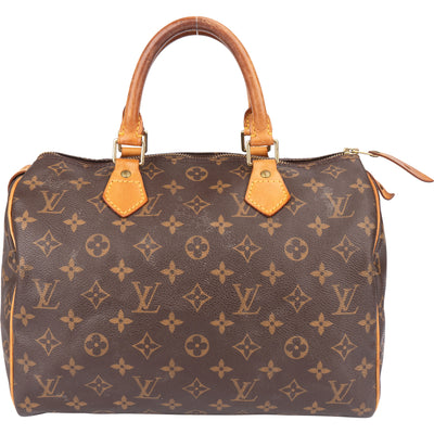Louis Vuitton Vuitton Canvas Monogram Speedy 30 Handbag