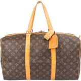 Louis Vuitton Canvas Monogram Sac Souple 45 Travel Bag