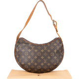 Louis Vuitton Canvas Monogram Croissant MM Shoulder Bag