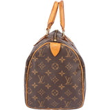 Louis Vuitton Vuitton Canvas Monogram Speedy 30 Handbag