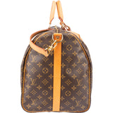 Louis Vuitton Canvas Monogram Keepall 55 Bandouliere