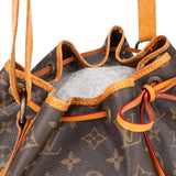 Louis Vuitton Canvas Monogram Sac Noe Petit Shoulder Bag