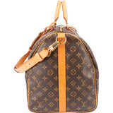 Louis Vuitton Canvas Monogram Keepall 55 Bandouliere