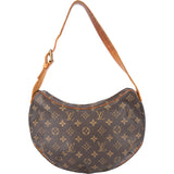 Louis Vuitton Canvas Monogram Croissant MM Shoulder Bag