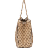 Gucci GG Monogram Bamboo Handbag