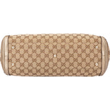 Gucci GG Monogram Bamboo Handbag