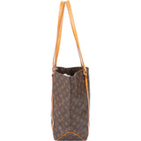 Louis Vuitton Canvas Monogram Sac Shopper Shoulder Bag