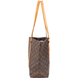 Louis Vuitton Canvas Monogram Sac Shopper Shoulder Bag
