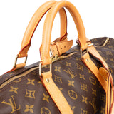 Louis Vuitton Canvas Monogram Keepall 60 Bandouliere