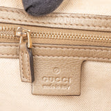 Gucci GG Monogram Bamboo Handbag