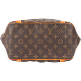 Louis Vuitton Canvas Monogram Sac Shopper Shoulder Bag