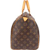 Louis Vuitton Canvas Monogram Speedy 35 Handbag