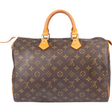 Louis Vuitton Canvas Monogram Speedy 35 Handbag