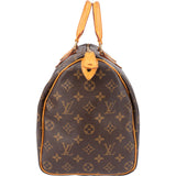 Louis Vuitton Canvas Monogram Speedy 35 Handbag