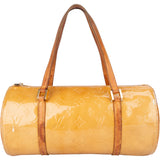 Louis Vuitton Jaune Vernis Monogram Bedford Handbag