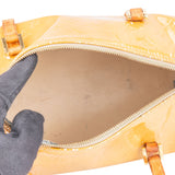 Louis Vuitton Jaune Vernis Monogram Bedford Handbag