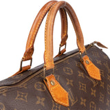 Louis Vuitton Canvas Monogram Speedy 30 Handbag