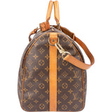 Louis Vuitton Canvas Monogram Keepall 50 Bandouliere