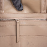 Céline Etoupe Leather Phantom Handbag