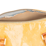 Louis Vuitton Jaune Vernis Monogram Bedford Handbag
