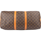 Louis Vuitton Canvas Monogram Keepall 50 Bandouliere